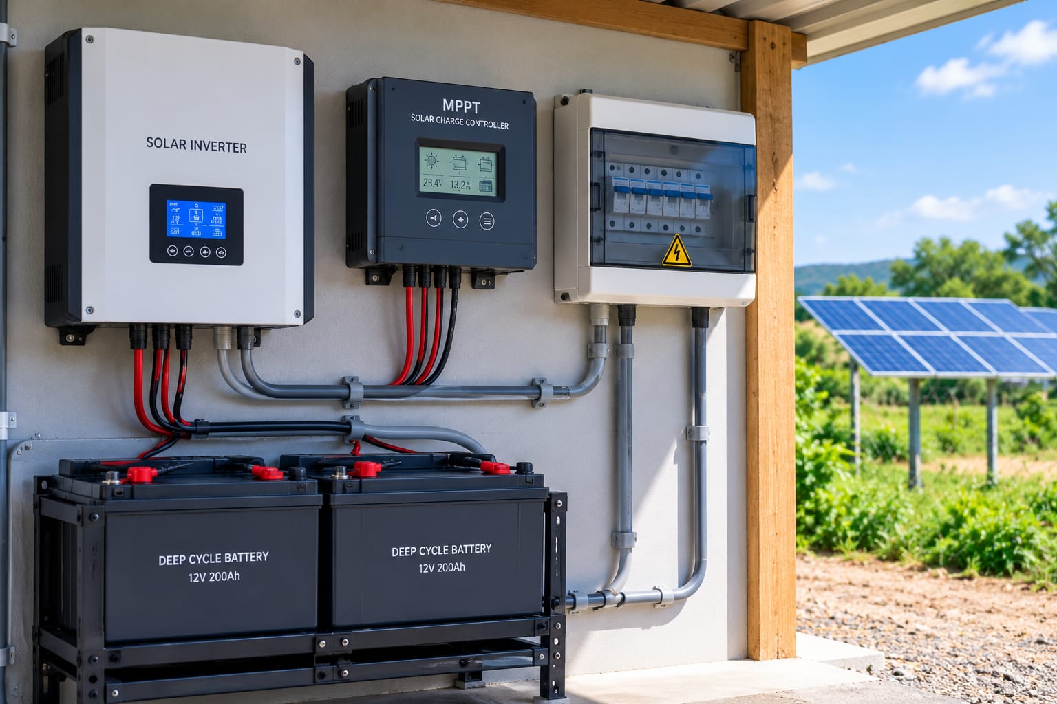 Electrical installation and power distribution equipment